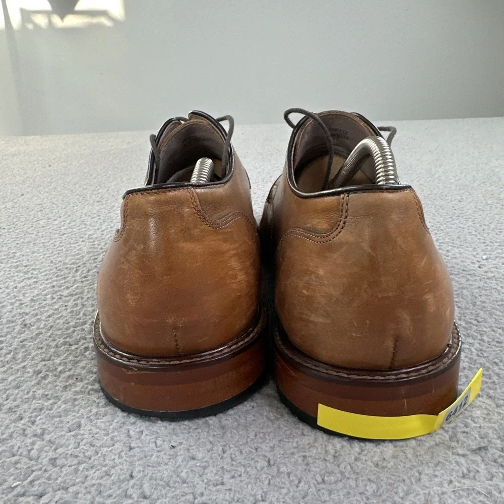 Joseph Abboud Stevenson Split Toe Dress Shoes Men 11 Brown Italian Leather